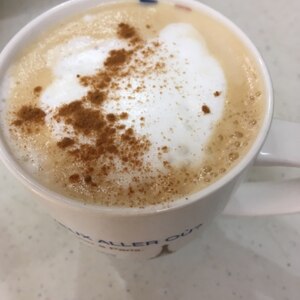 カプチーノ♪シナモン